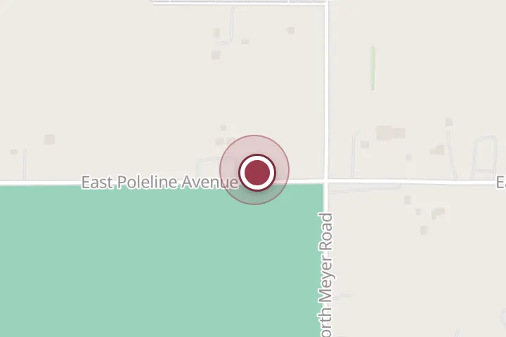 Street map around 5425 E Poleline Ave, Post Falls, with a pin at A River City Plumbing Service