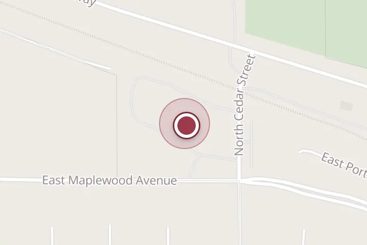 Street map around 55 N Cedar St Ste 101, Post Falls, with a pin at AQL Landscaping