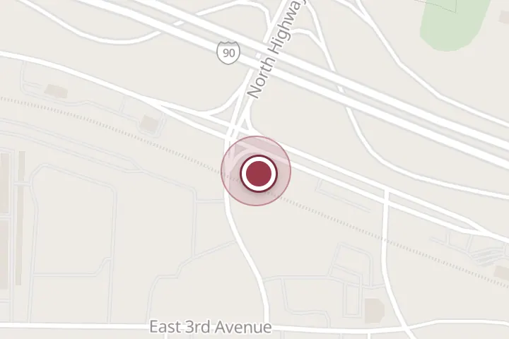 Street map around 3760 E Seltice Way #200, Post Falls, with a pin at Aryn Presta, Realtor