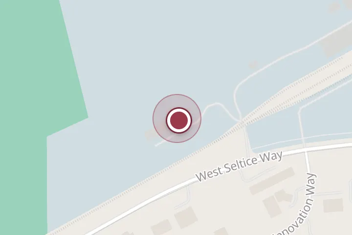 Street map around 4493 W Seltice Way #3, Post Falls, with a pin at Casey's Lawn, Landscape and Design LLC