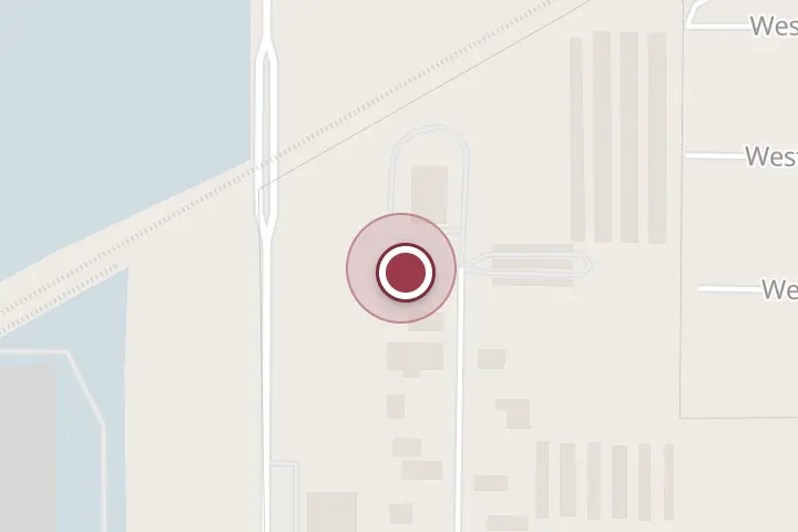 Street map around 1000 N Boulder Ct, Post Falls, with a pin at Chateau Construction, LLC