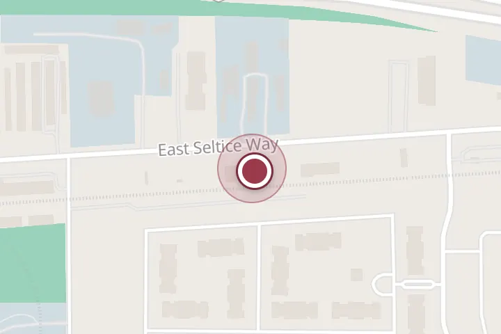 Street map around 3004 E Seltice Way, Post Falls, with a pin at Complete Tax & Accounting