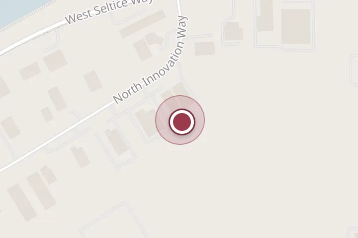 Street map around 955 N Innovation Wy Ste b, Post Falls, with a pin at Croach Pest Control