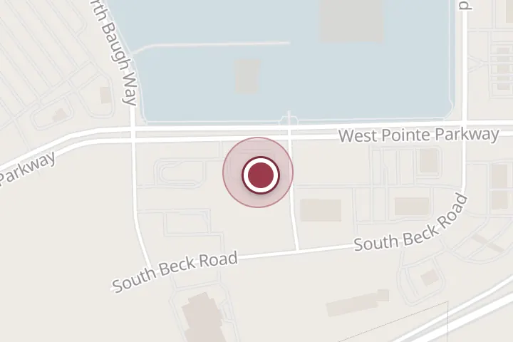 Street map around 154 Metts Wy, Post Falls, with a pin at Discount Tire