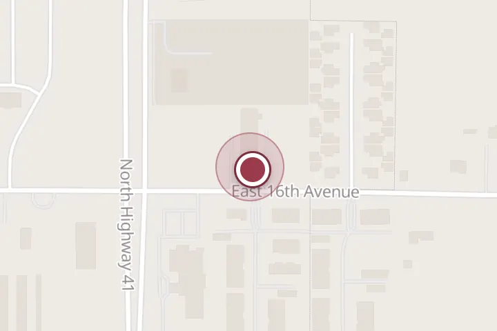 Street map around 4149 E 16th Ave, Post Falls, with a pin at Fairway Floor