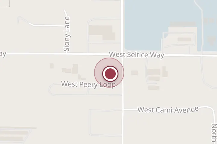 Street map around 3200 W Seltice Way, Post Falls, with a pin at JEM Auto Repair