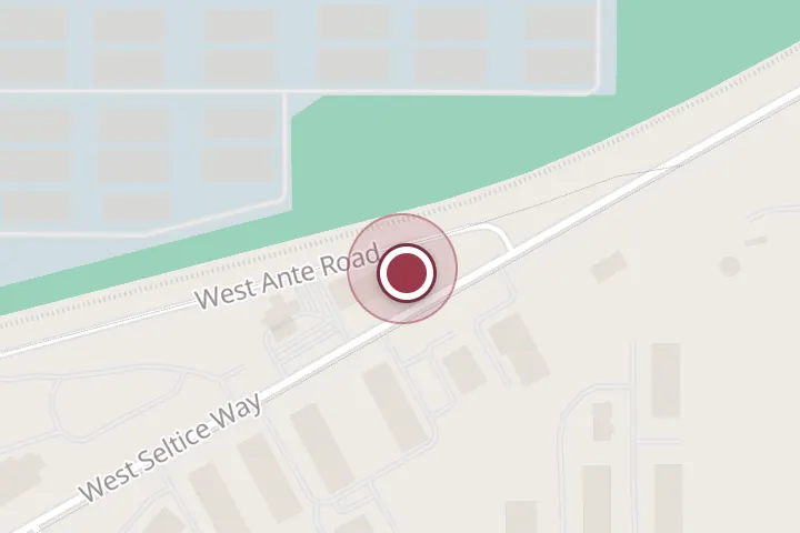 Street map around 6009 W Seltice Way, Post Falls, with a pin at KC's Mobile Auto Repair