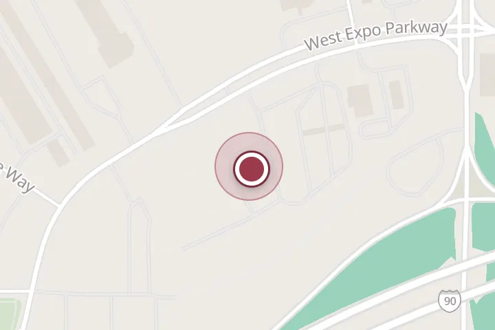 Street map around 4208 W Expo Pkwy, Post Falls, with a pin at Love's Truck Care