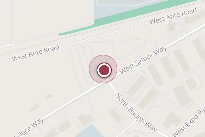 Street map around 6361 W Seltice Way, Post Falls, with a pin at Nashville North