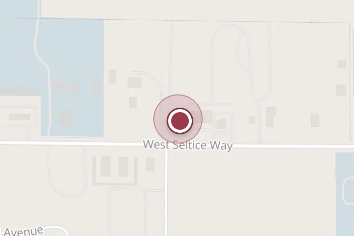 Street map around 2785 W Seltice Way Ste A, Post Falls, with a pin at New Heights Roofing