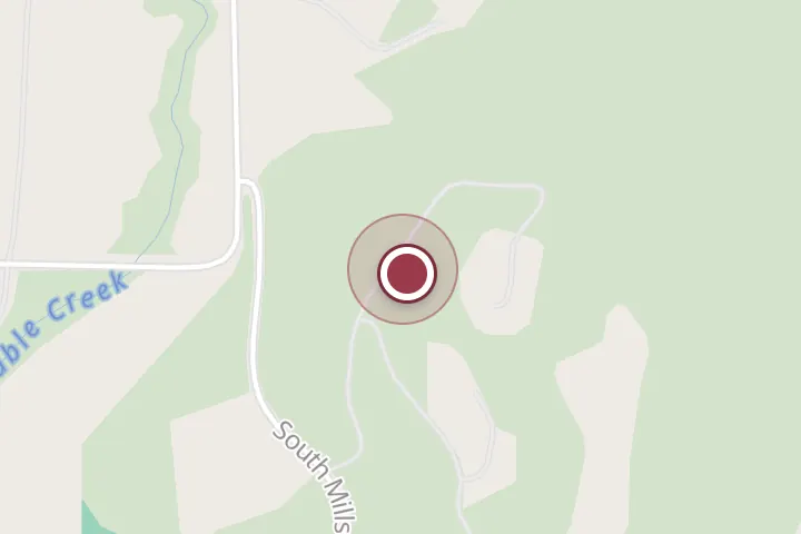 Street map around 4734 S Millsap Loop, Post Falls, with a pin at On Call Tree Service
