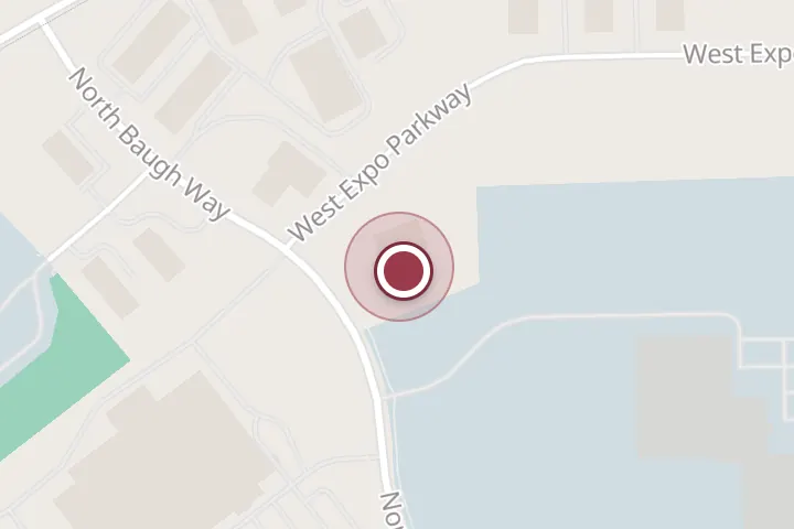 Street map around 6038 W Expo Pkwy, Post Falls, with a pin at One Love Animal Hospital