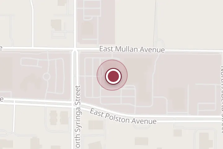 Street map around 750 N Syringa St #2, Post Falls, with a pin at Osmanski II James P Do