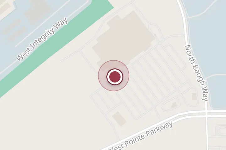 Street map around 6405 W Pointe Pkwy, Post Falls, with a pin at Outdoor Living