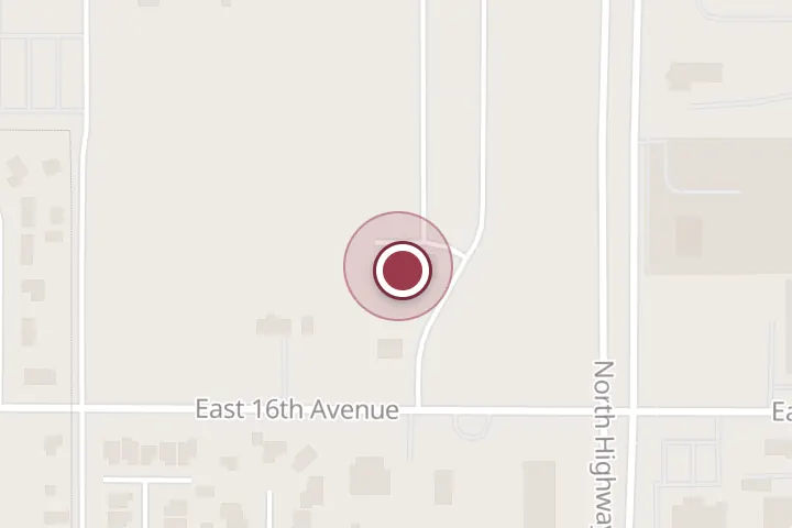 Street map around 1689 N Nicholson Ctr St Ste 104, Post Falls, with a pin at Pandion Plumbing LLC