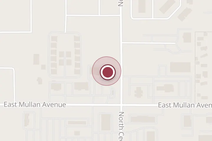 Street map around 3145 E Mullan Ave Suite 100 Suite 100, Post Falls, with a pin at Papa Murphy's | Take 'N' Bake Pizza