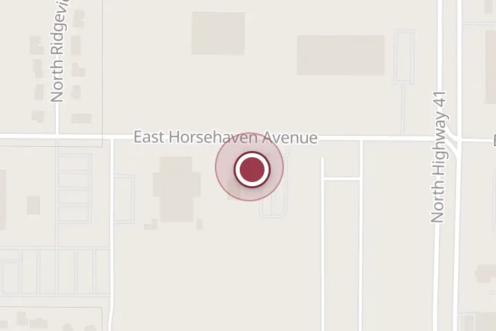 Street map around 3758 E Horsehaven Ave, Post Falls, with a pin at Pow’Waw Foods