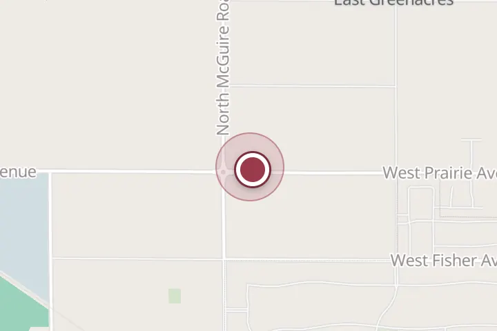 Street map around 14289 W Prairie Ave, Post Falls, with a pin at River City Automotive