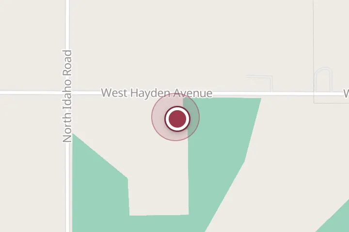 Street map around 11040 Hayden Ave, Post Falls, with a pin at River City Movers