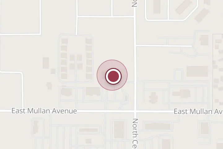 Street map around 3145 E Mullan Ave, Post Falls, with a pin at Sport Clips Haircuts of Post Falls