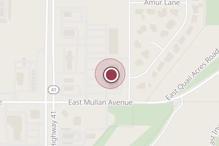 Street map around 4135 E Mullan Ave, Post Falls, with a pin at Stronghold Post Falls Pest Control