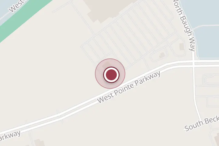 Street map around 6463 W Pointe Pkwy, Post Falls, with a pin at Taco Bell