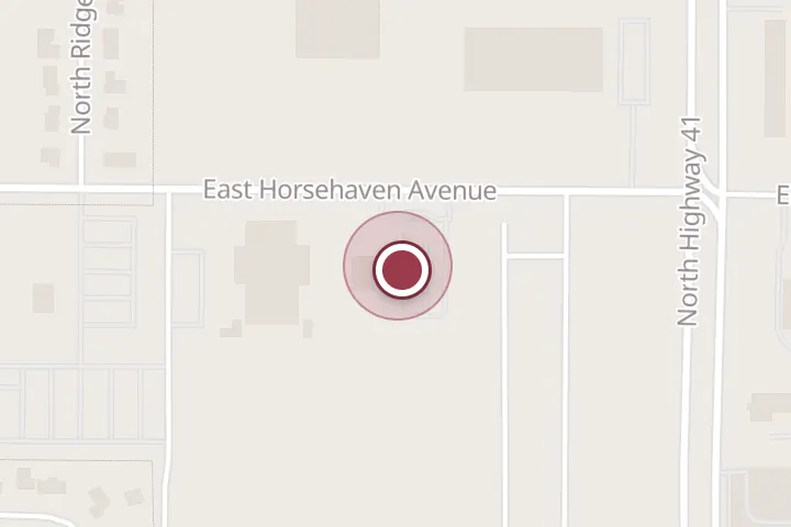 Street map around 3758 E Horsehaven Ave, Post Falls, with a pin at Taco Works Post Falls