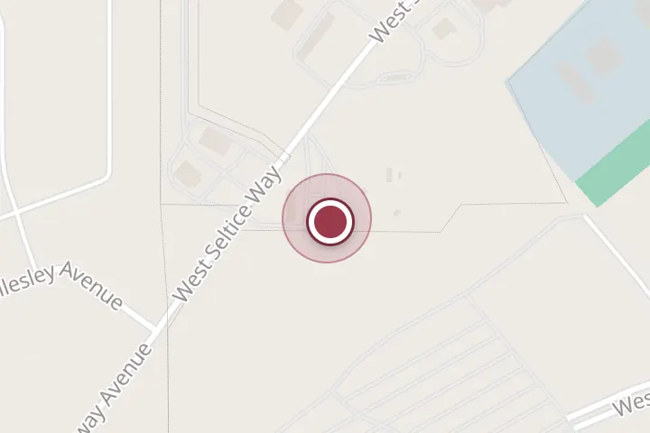 Street map around 7200 W Seltice Way #2, Post Falls, with a pin at The Border Stop