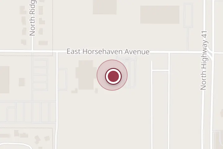 Street map around 3758 E Horsehaven Ave, Post Falls, with a pin at The North Spork