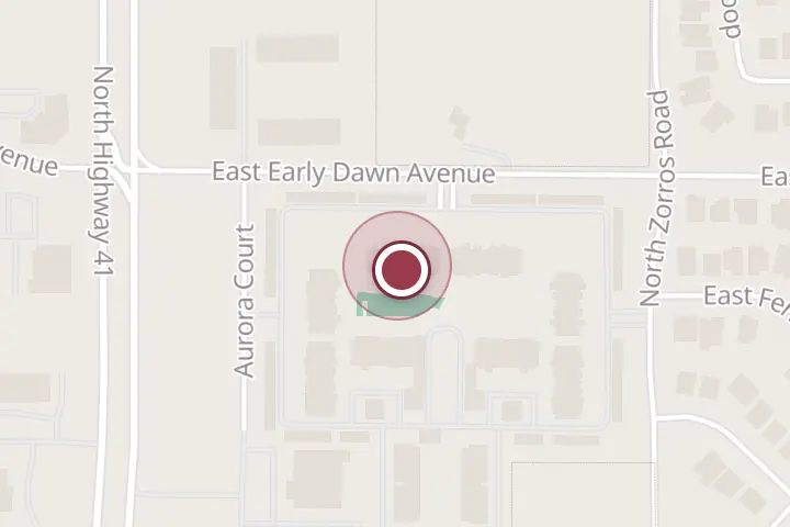Street map around 4255 E Poleline Ave, Post Falls, with a pin at The Tree Clique