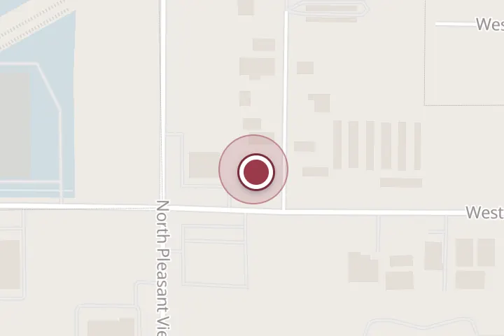 Street map around 846 N Boulder Ct, Post Falls, with a pin at Up North Distillery