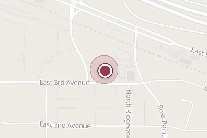 Street map around 310 N Herborn Pl, Post Falls, with a pin at VCA River City Animal Hospital