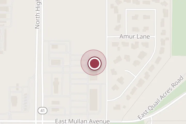 Street map around 920 ID-41 Ste 1, Post Falls, with a pin at Westside Pizza